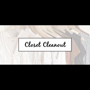Closet clean out! Make me an offer!